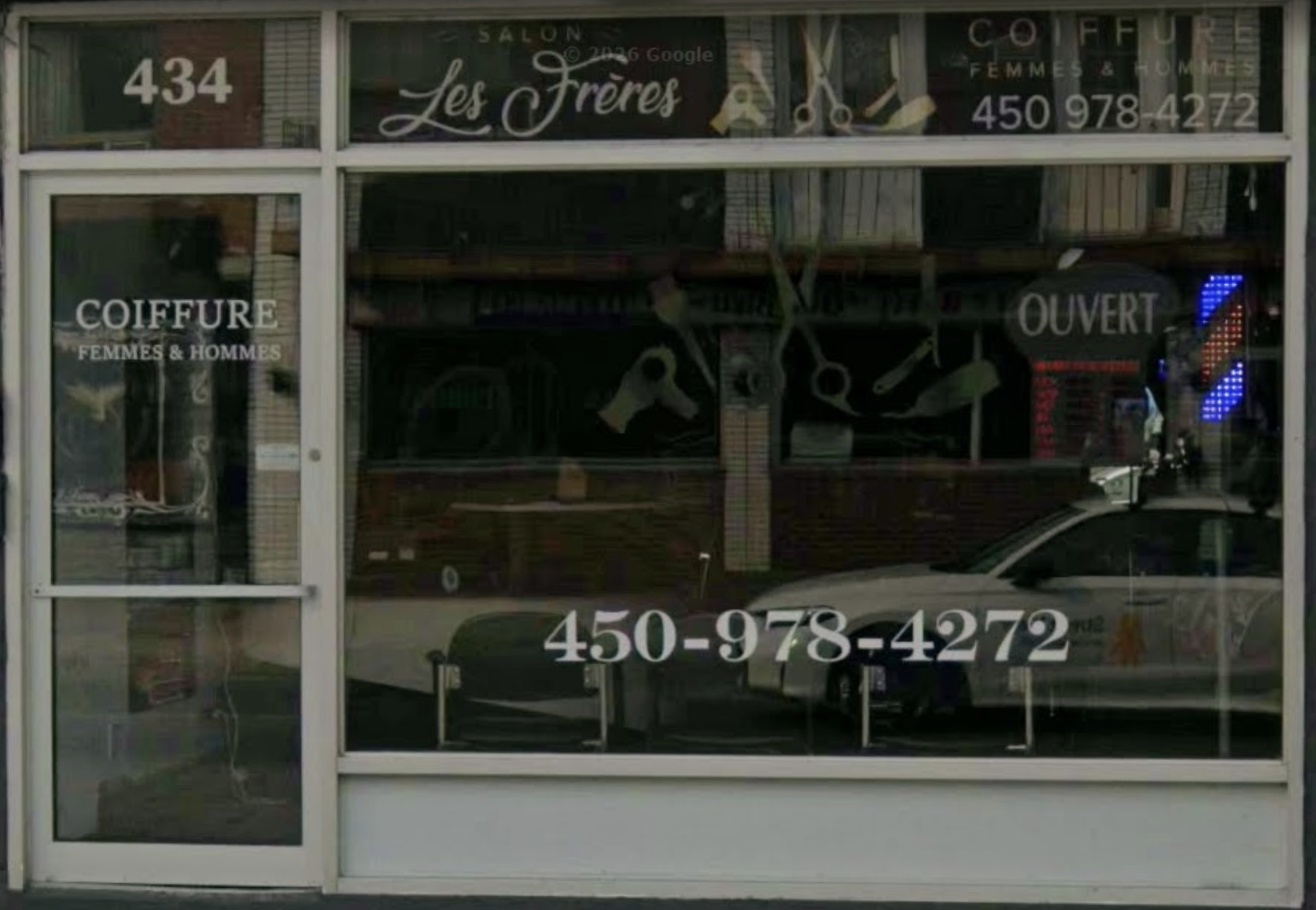 Salon Les Frères barbershop in Laval