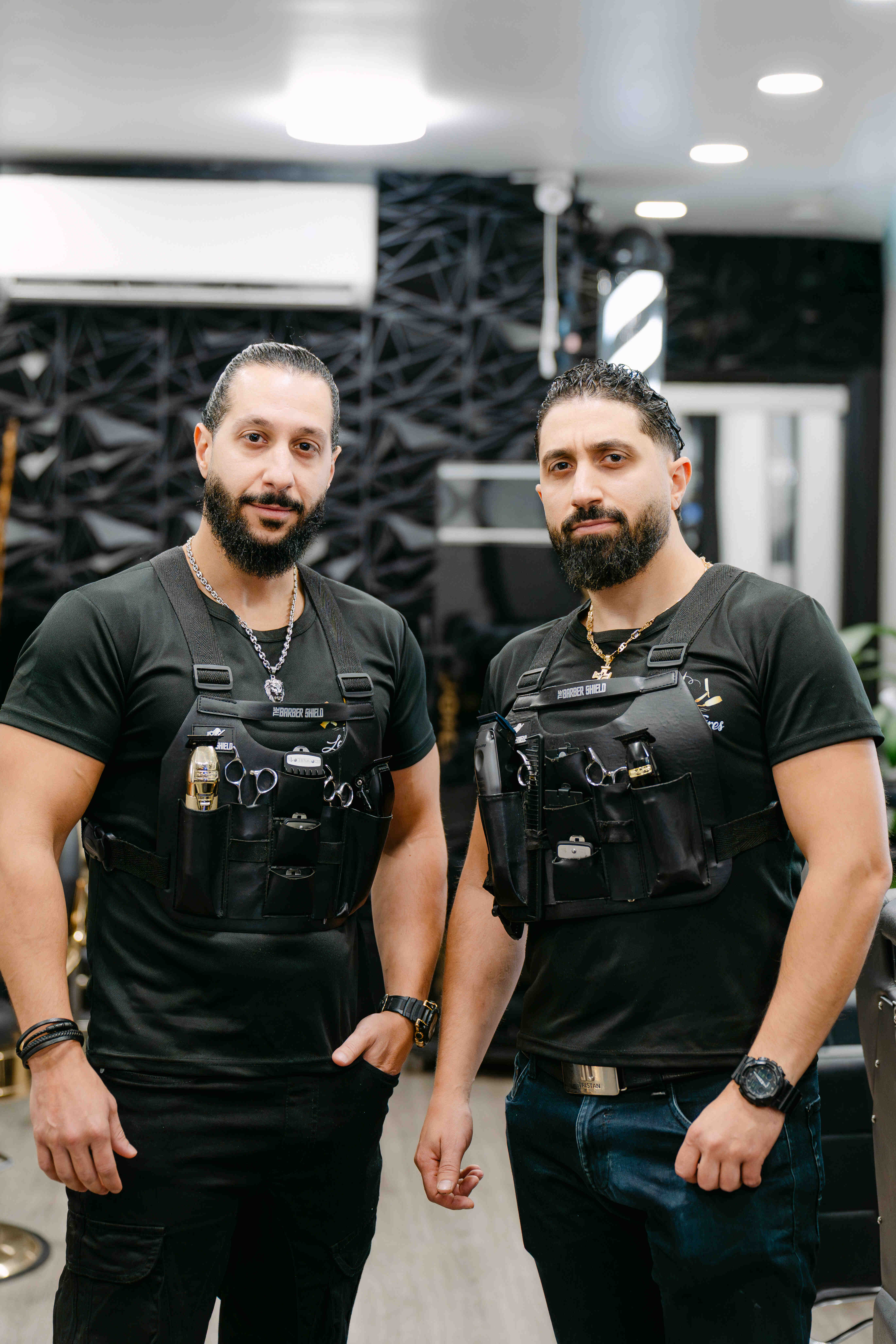 Tony et Joseph du Salon Les Frères à Laval